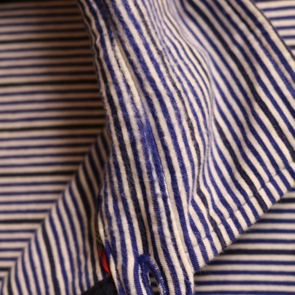 Polo Golf Ralph Lauren Navy/White Striped #343 - Picture 3 of 8